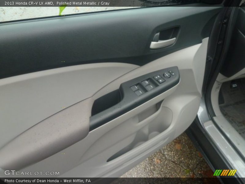 Polished Metal Metallic / Gray 2013 Honda CR-V LX AWD