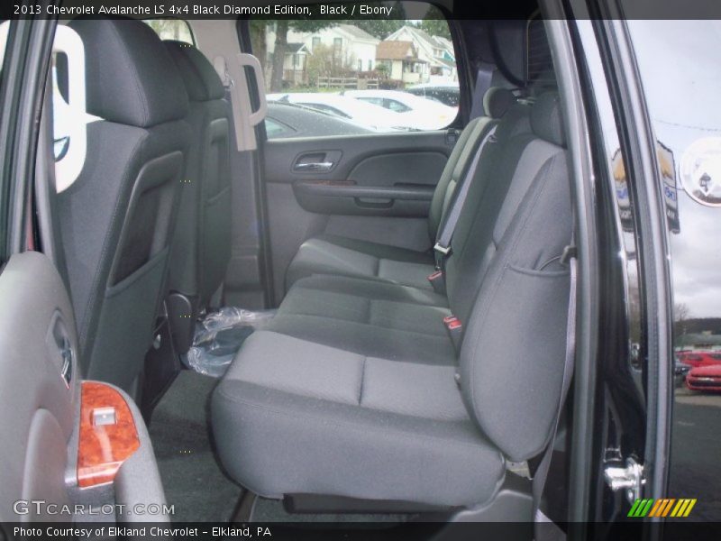 Black / Ebony 2013 Chevrolet Avalanche LS 4x4 Black Diamond Edition