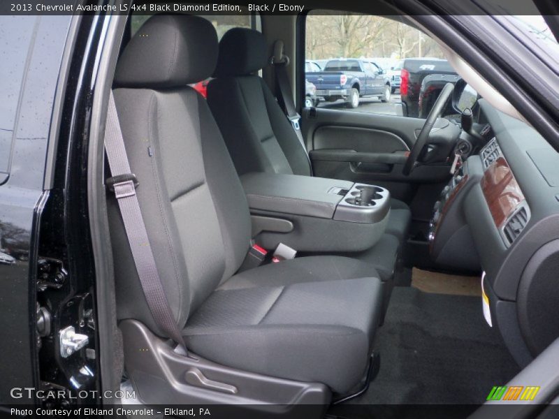 Black / Ebony 2013 Chevrolet Avalanche LS 4x4 Black Diamond Edition