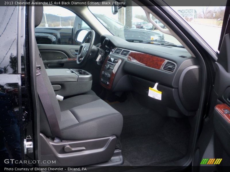 Black / Ebony 2013 Chevrolet Avalanche LS 4x4 Black Diamond Edition