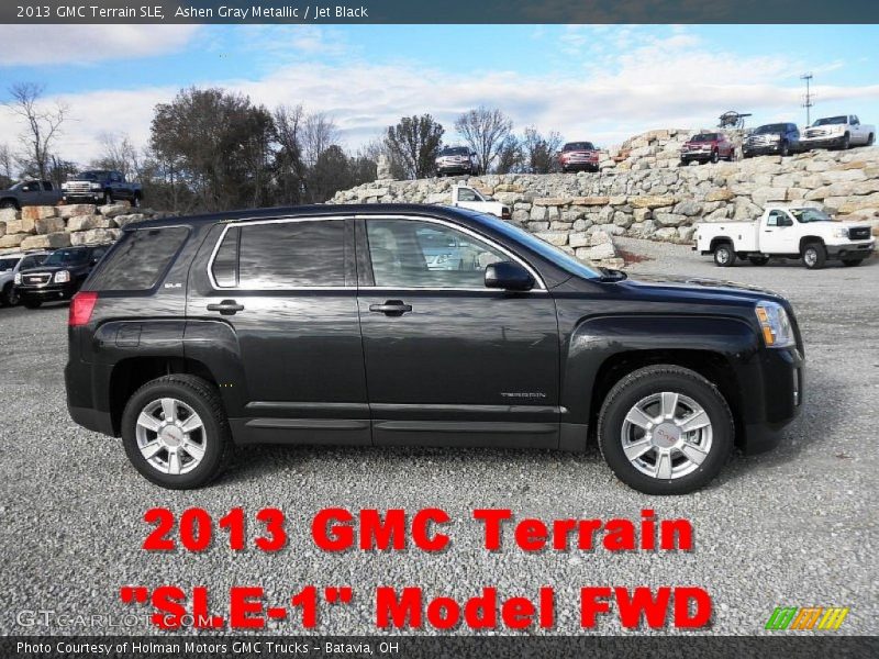 Ashen Gray Metallic / Jet Black 2013 GMC Terrain SLE