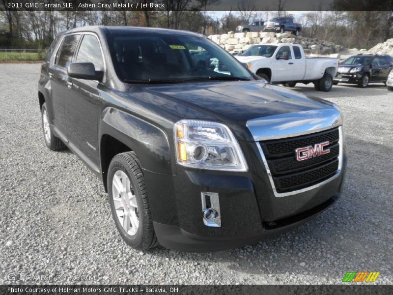 Ashen Gray Metallic / Jet Black 2013 GMC Terrain SLE