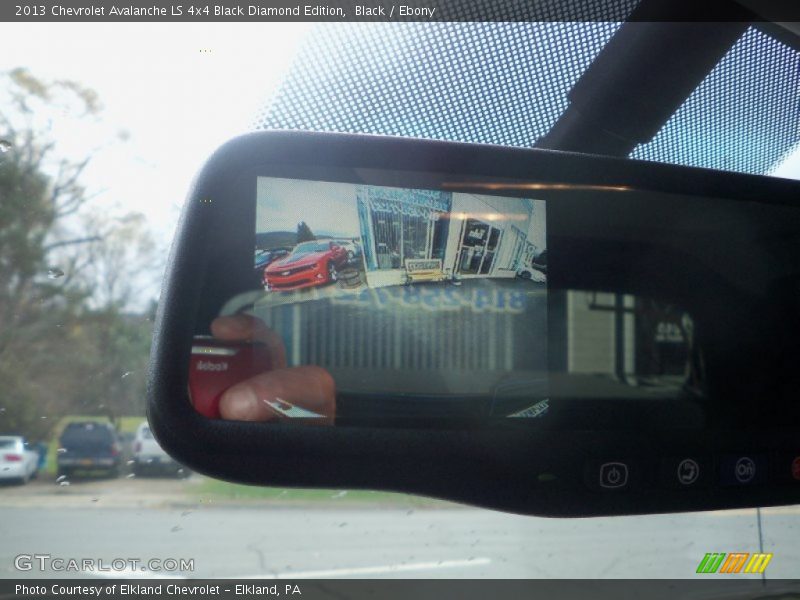 Black / Ebony 2013 Chevrolet Avalanche LS 4x4 Black Diamond Edition