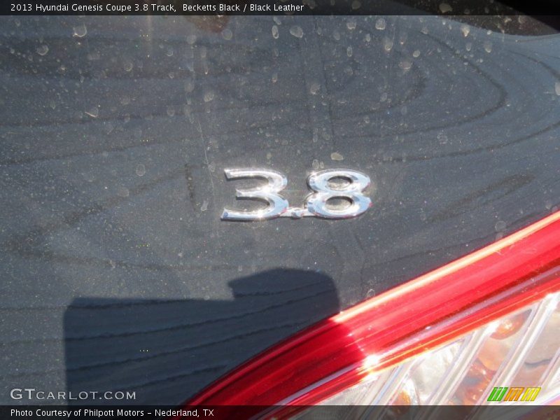 Becketts Black / Black Leather 2013 Hyundai Genesis Coupe 3.8 Track