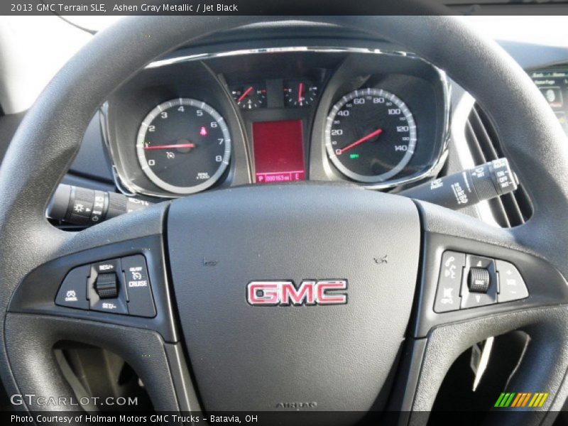Ashen Gray Metallic / Jet Black 2013 GMC Terrain SLE
