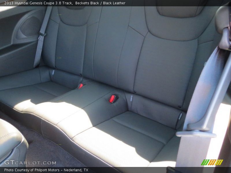 Becketts Black / Black Leather 2013 Hyundai Genesis Coupe 3.8 Track