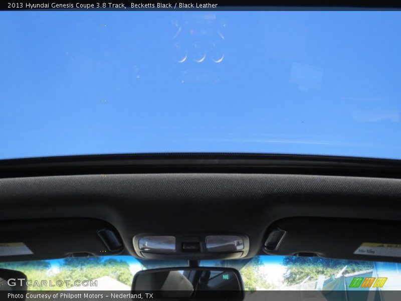 Becketts Black / Black Leather 2013 Hyundai Genesis Coupe 3.8 Track