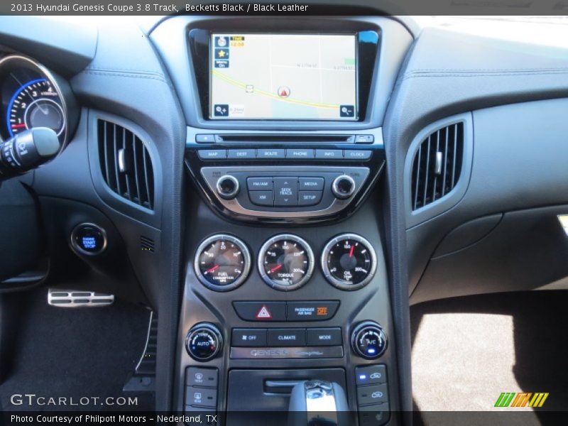 Becketts Black / Black Leather 2013 Hyundai Genesis Coupe 3.8 Track
