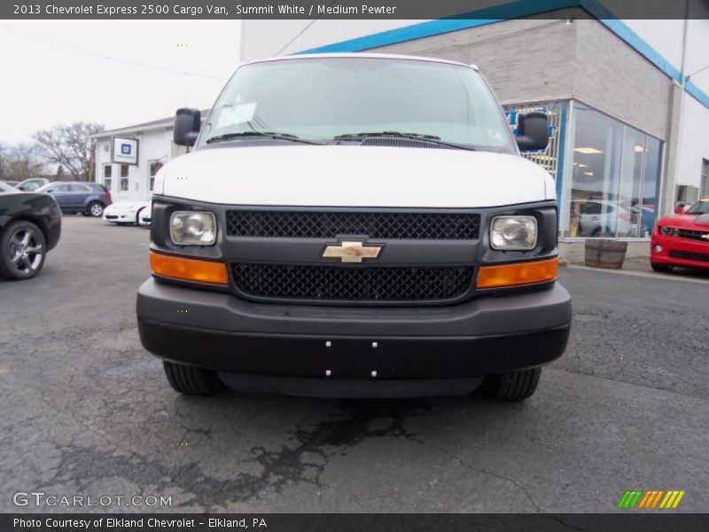 Summit White / Medium Pewter 2013 Chevrolet Express 2500 Cargo Van