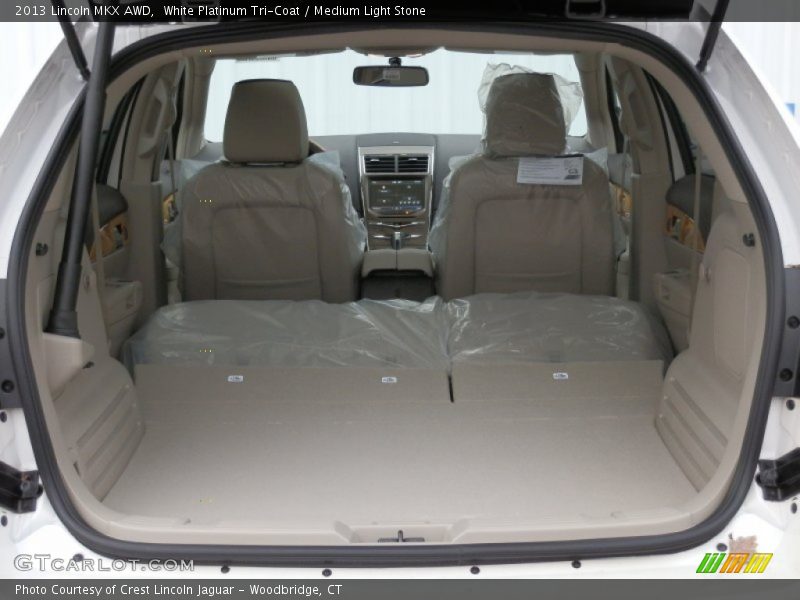 White Platinum Tri-Coat / Medium Light Stone 2013 Lincoln MKX AWD
