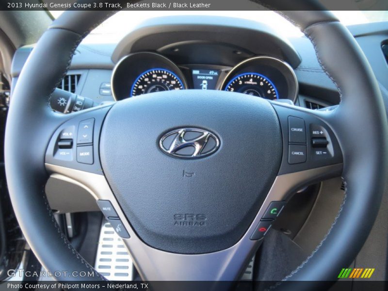  2013 Genesis Coupe 3.8 Track Steering Wheel