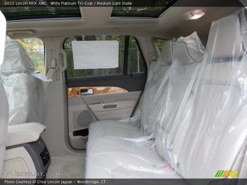 White Platinum Tri-Coat / Medium Light Stone 2013 Lincoln MKX AWD