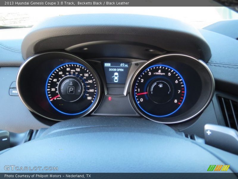  2013 Genesis Coupe 3.8 Track 3.8 Track Gauges