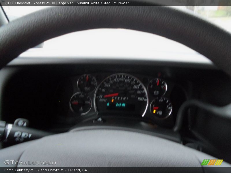 Summit White / Medium Pewter 2013 Chevrolet Express 2500 Cargo Van