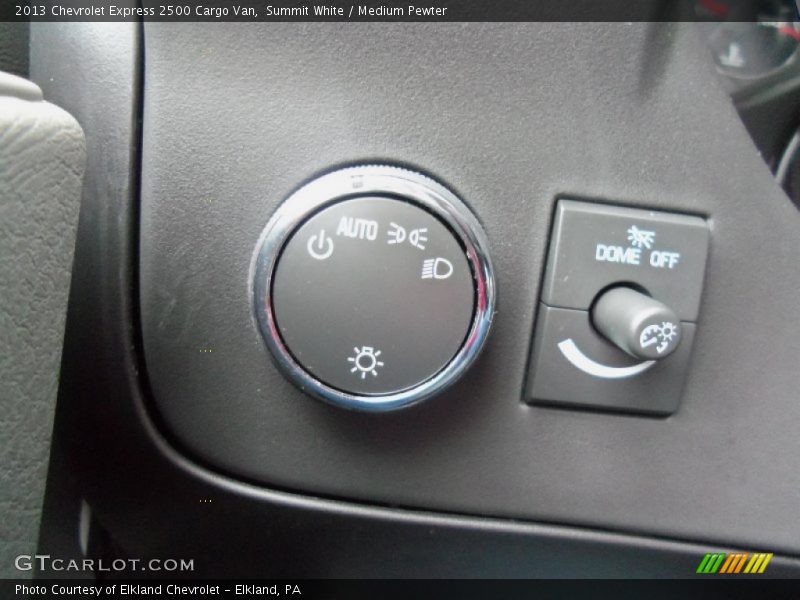 Summit White / Medium Pewter 2013 Chevrolet Express 2500 Cargo Van