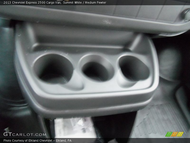 Summit White / Medium Pewter 2013 Chevrolet Express 2500 Cargo Van