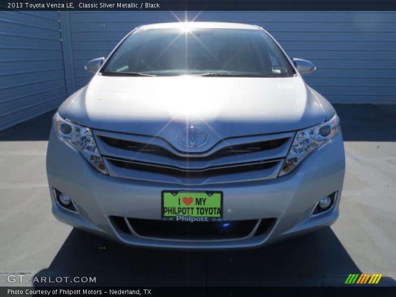 Classic Silver Metallic / Black 2013 Toyota Venza LE