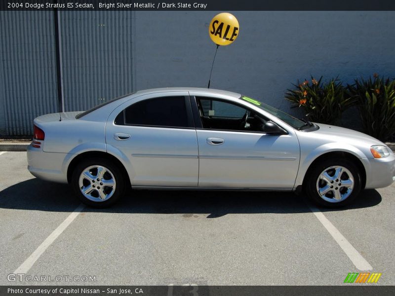 Bright Silver Metallic / Dark Slate Gray 2004 Dodge Stratus ES Sedan