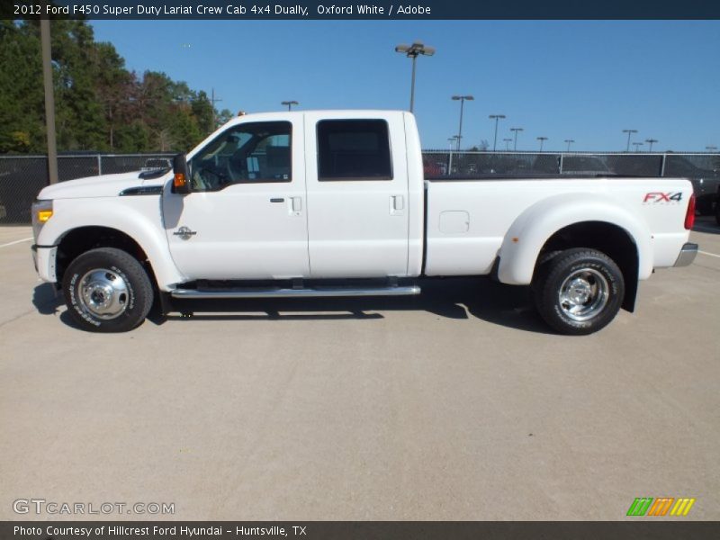 2012 F450 Super Duty Lariat Crew Cab 4x4 Dually Oxford White