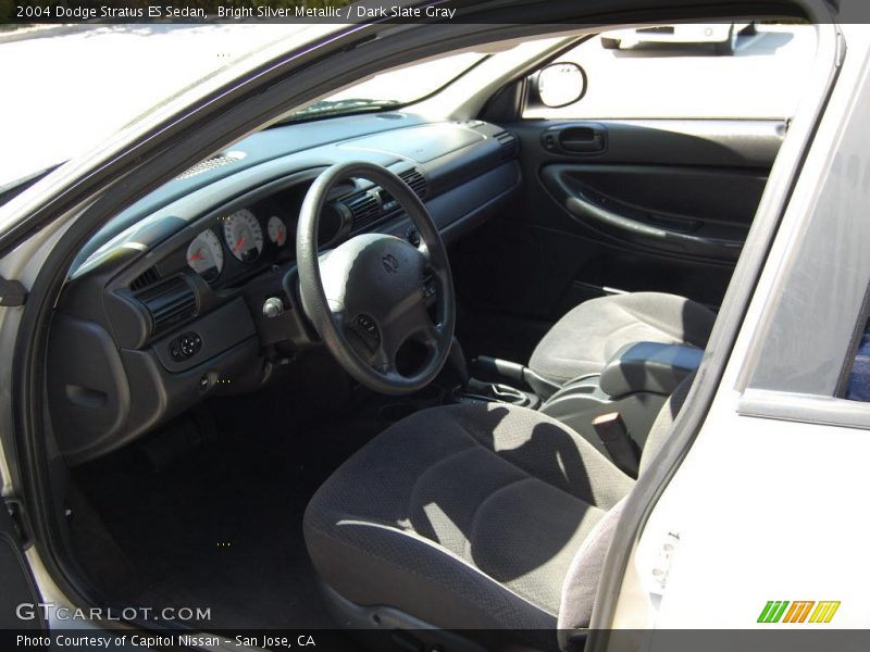 Bright Silver Metallic / Dark Slate Gray 2004 Dodge Stratus ES Sedan
