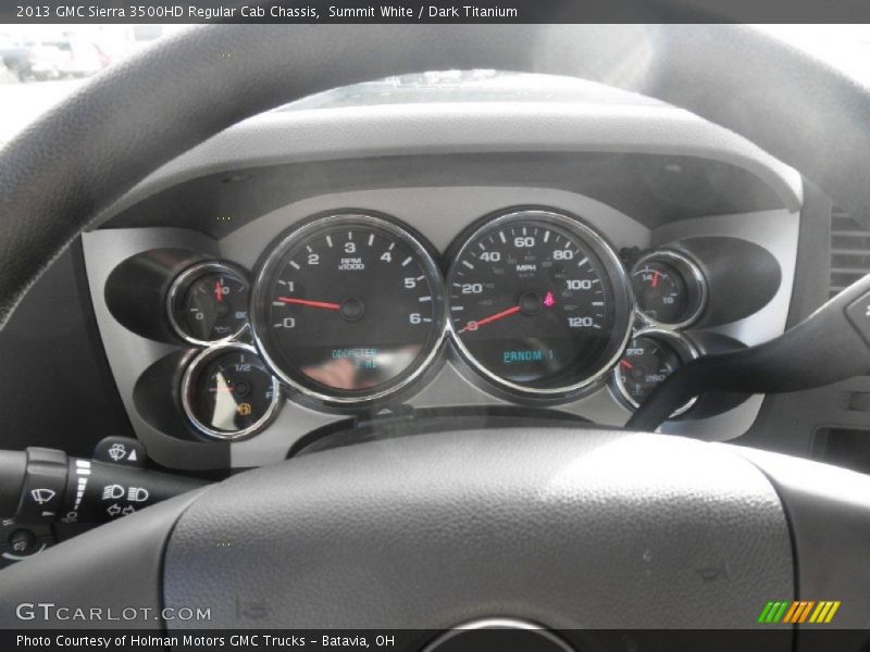  2013 Sierra 3500HD Regular Cab Chassis Regular Cab Chassis Gauges