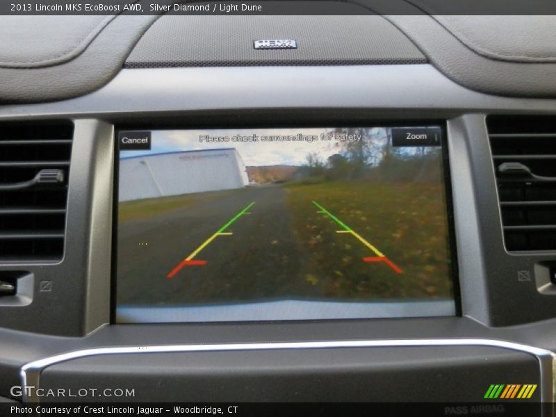 Silver Diamond / Light Dune 2013 Lincoln MKS EcoBoost AWD