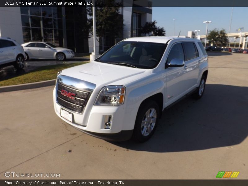 Summit White / Jet Black 2013 GMC Terrain SLE