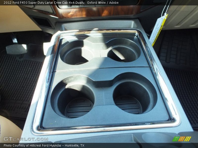 Oxford White / Adobe 2012 Ford F450 Super Duty Lariat Crew Cab 4x4 Dually