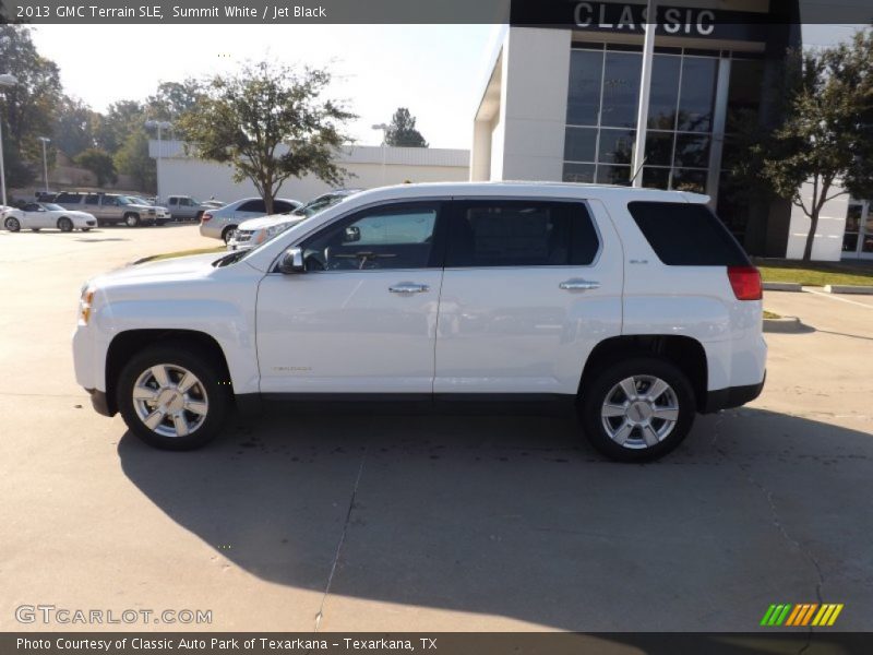 Summit White / Jet Black 2013 GMC Terrain SLE