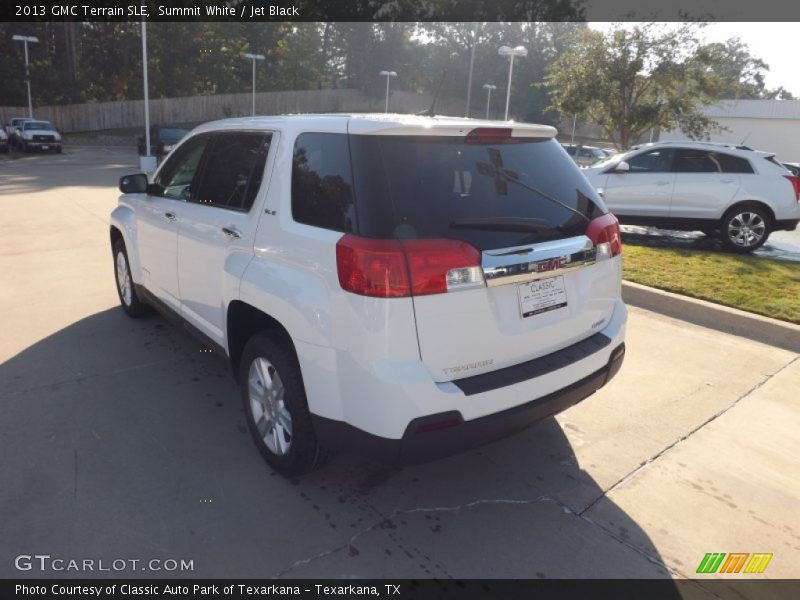 Summit White / Jet Black 2013 GMC Terrain SLE