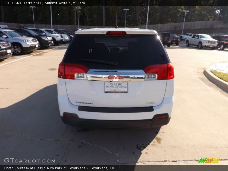 Summit White / Jet Black 2013 GMC Terrain SLE