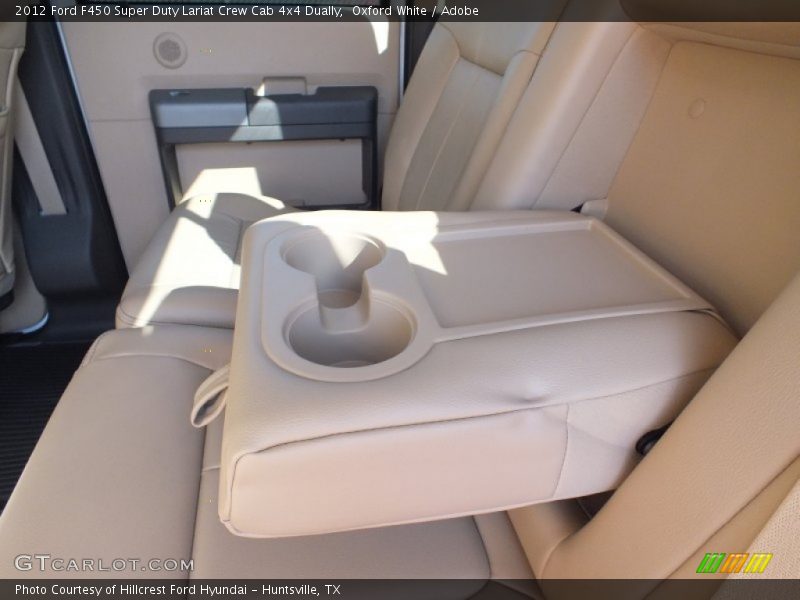 Oxford White / Adobe 2012 Ford F450 Super Duty Lariat Crew Cab 4x4 Dually
