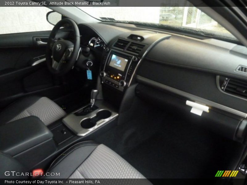 Attitude Black Metallic / Black/Ash 2012 Toyota Camry SE