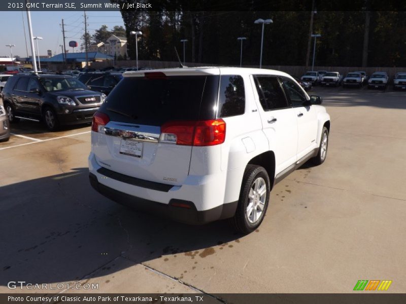 Summit White / Jet Black 2013 GMC Terrain SLE