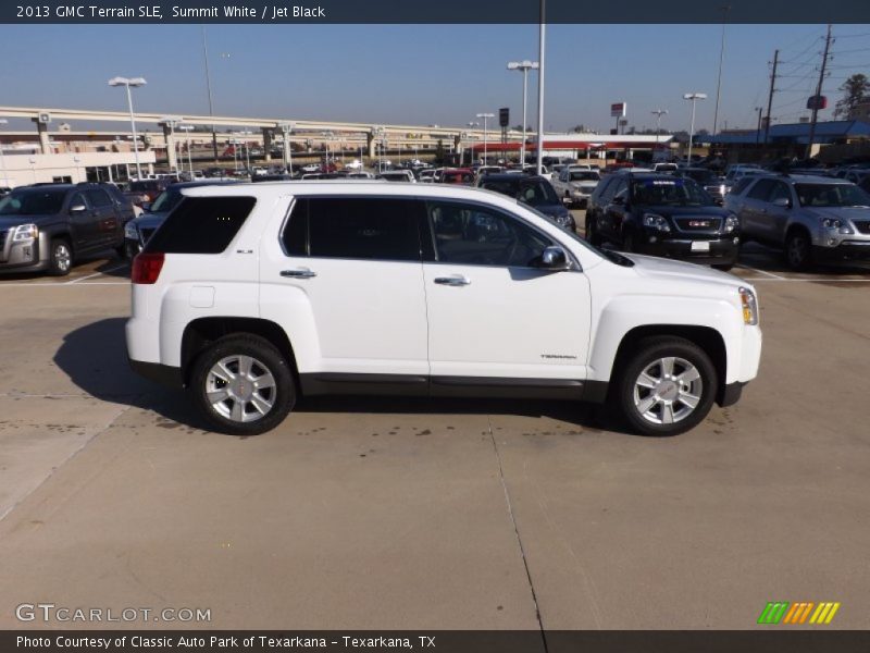 Summit White / Jet Black 2013 GMC Terrain SLE