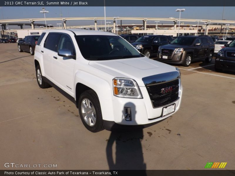 Summit White / Jet Black 2013 GMC Terrain SLE