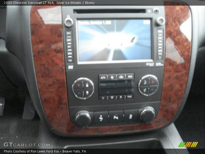 Silver Ice Metallic / Ebony 2013 Chevrolet Suburban LT 4x4