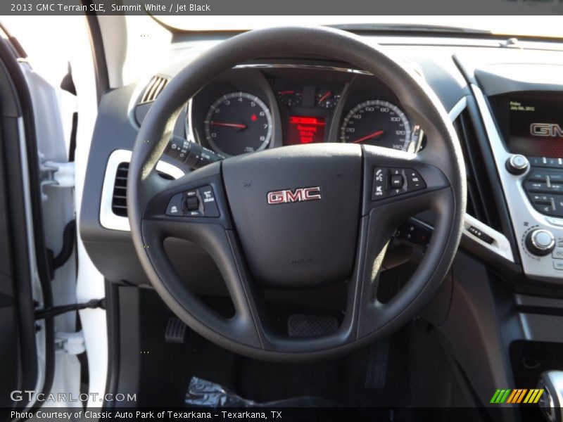 Summit White / Jet Black 2013 GMC Terrain SLE