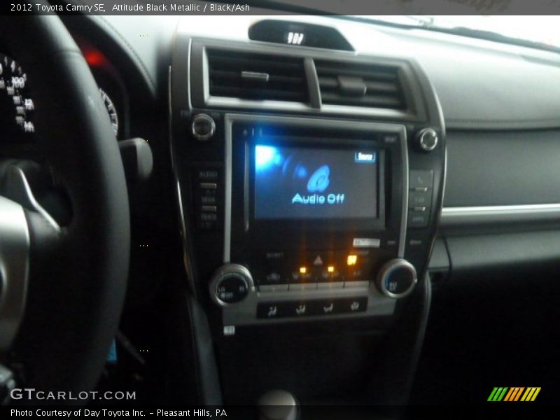 Attitude Black Metallic / Black/Ash 2012 Toyota Camry SE