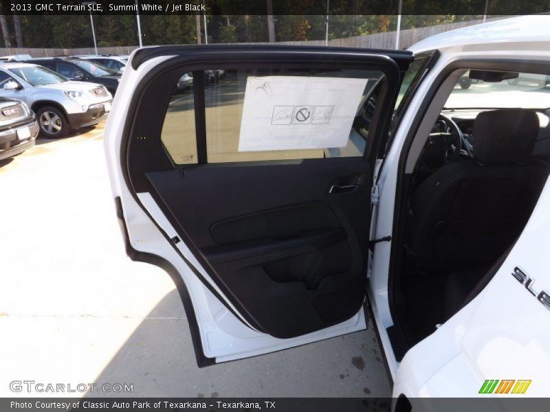Summit White / Jet Black 2013 GMC Terrain SLE
