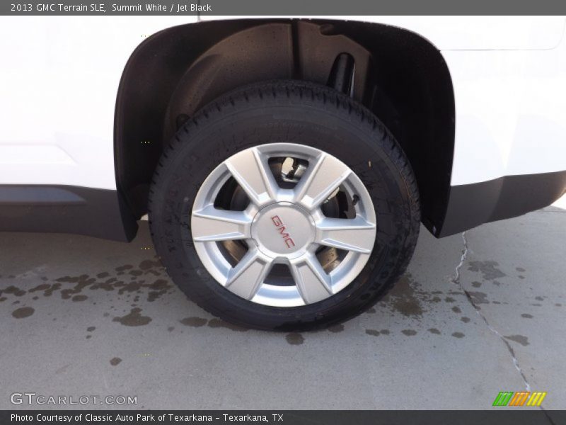 Summit White / Jet Black 2013 GMC Terrain SLE