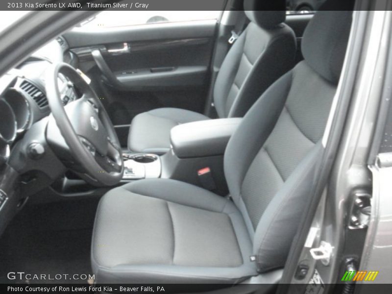 Titanium Silver / Gray 2013 Kia Sorento LX AWD