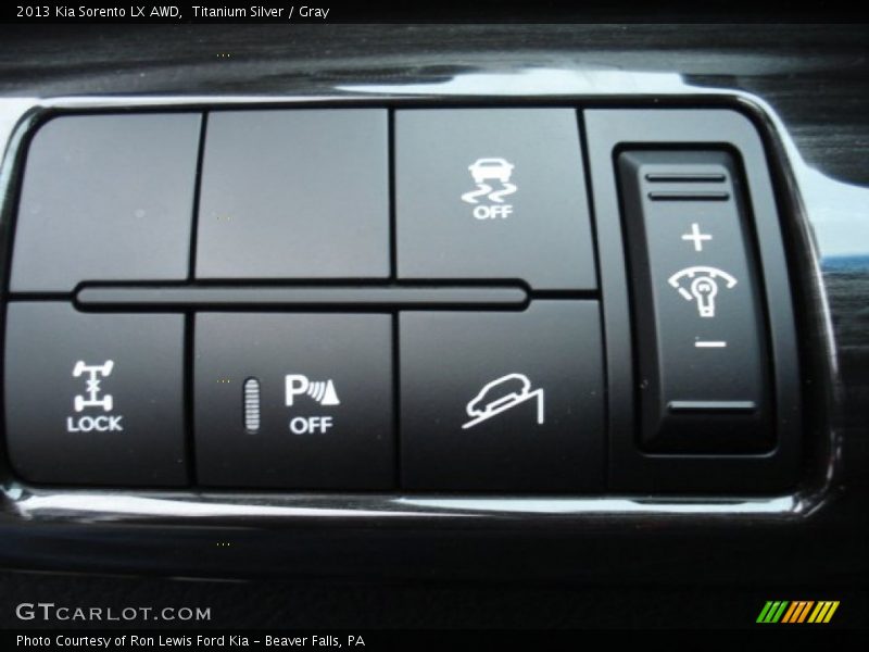 Titanium Silver / Gray 2013 Kia Sorento LX AWD