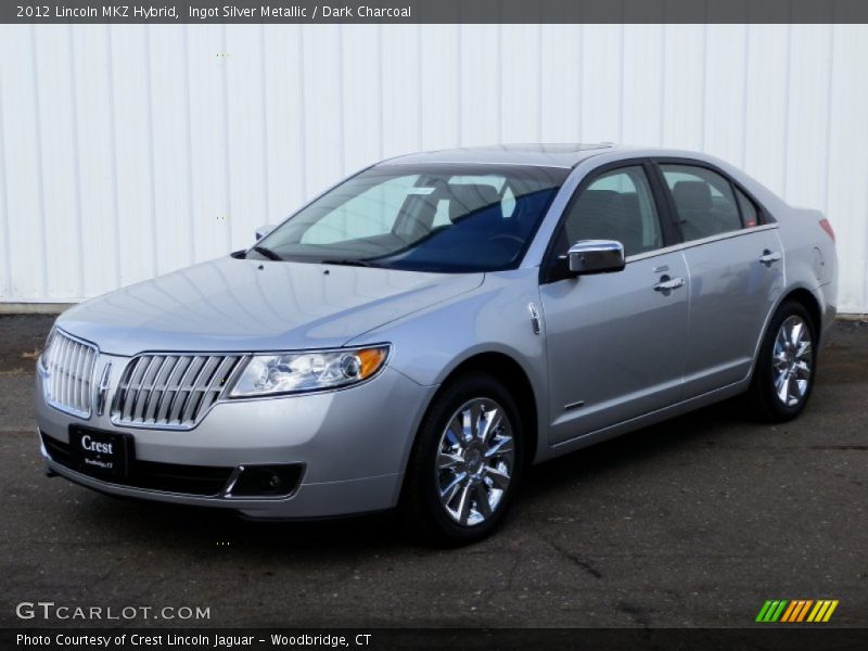Ingot Silver Metallic / Dark Charcoal 2012 Lincoln MKZ Hybrid