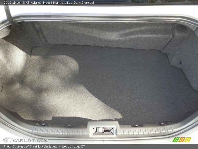 Ingot Silver Metallic / Dark Charcoal 2012 Lincoln MKZ Hybrid