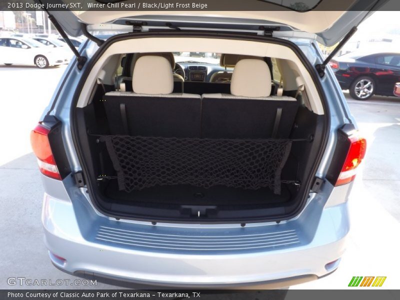 Winter Chill Pearl / Black/Light Frost Beige 2013 Dodge Journey SXT