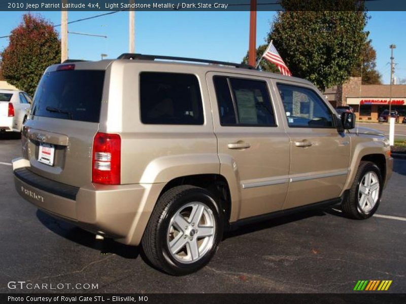 Light Sandstone Metallic / Dark Slate Gray 2010 Jeep Patriot Latitude 4x4