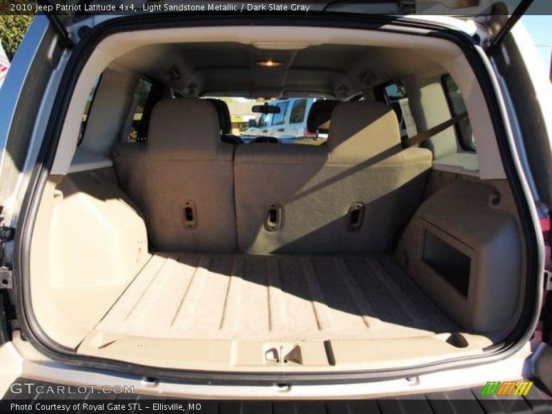 Light Sandstone Metallic / Dark Slate Gray 2010 Jeep Patriot Latitude 4x4