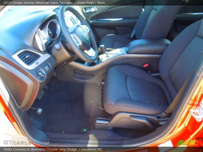Copper Pearl / Black 2013 Dodge Journey American Value Package