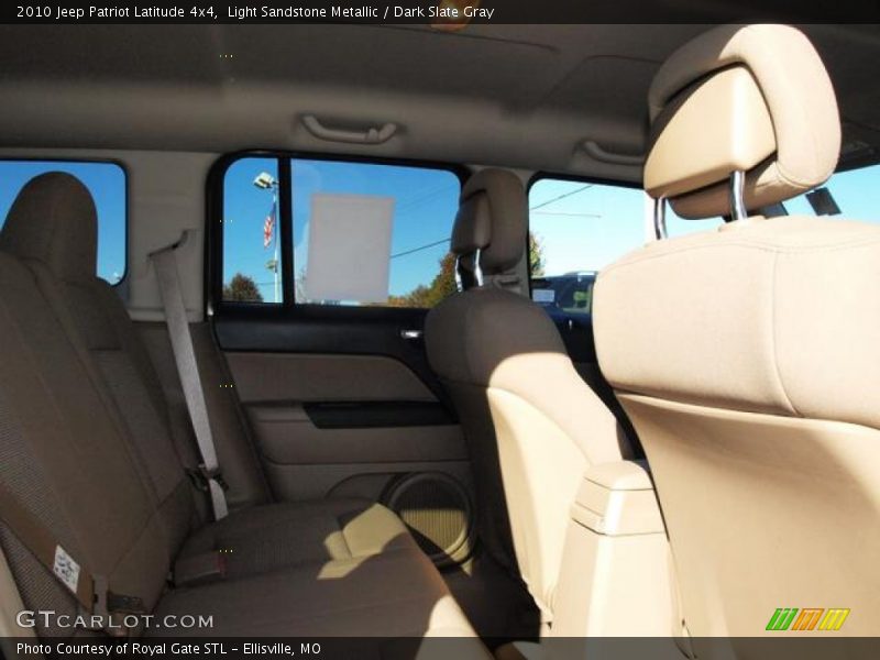 Light Sandstone Metallic / Dark Slate Gray 2010 Jeep Patriot Latitude 4x4